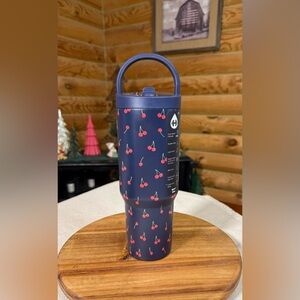 MIDNIGHT CHERRIES HydroJug 32oz Sport Tumbler • 100% LEAKPROOF